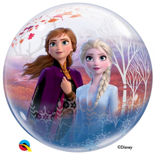 Bubble Ballon Frozen Anna Elsa